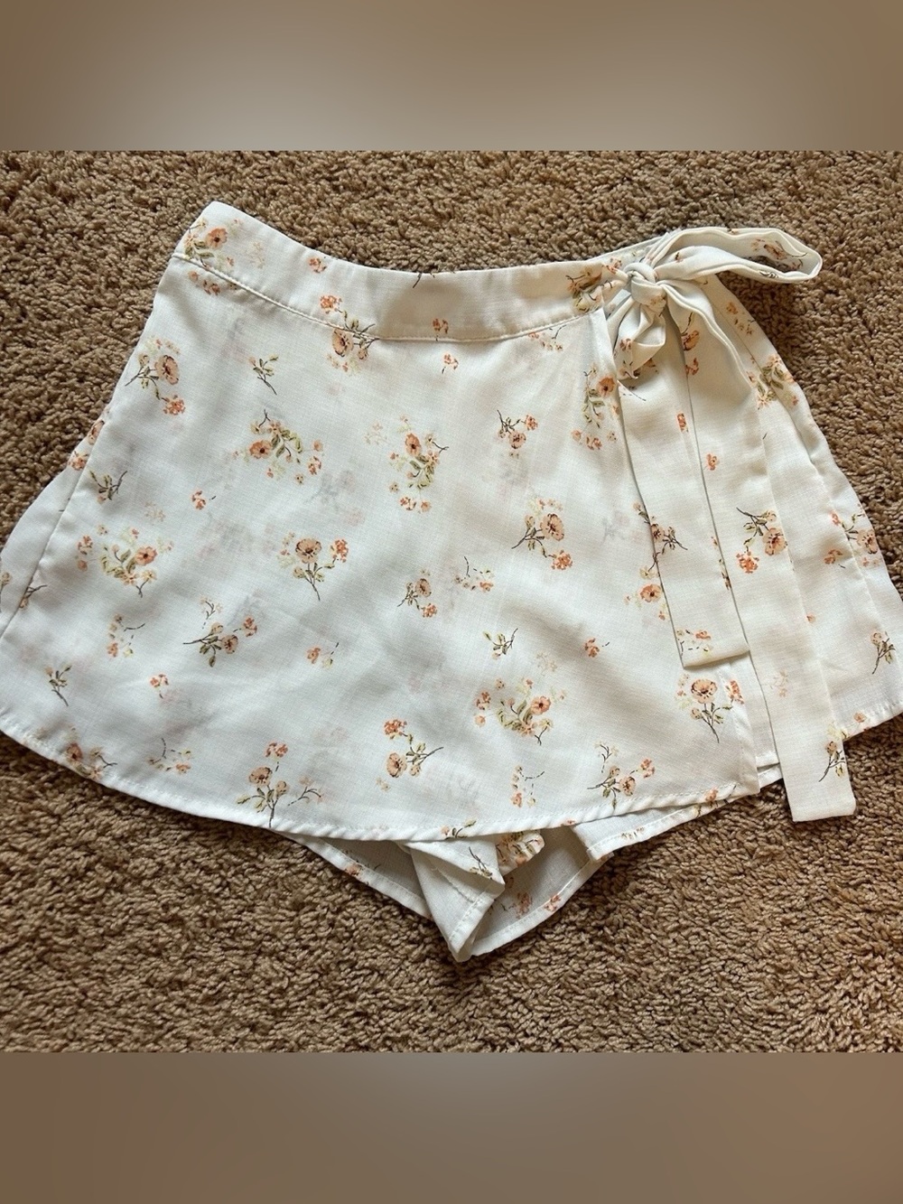 Altar'd State Wrap Skirt Skort Womens Small Lined Ditsy Floral Femine Flirty Y2K